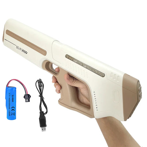 Electric Water Guns For Adults Powerful Squirt Automatic Water Suction