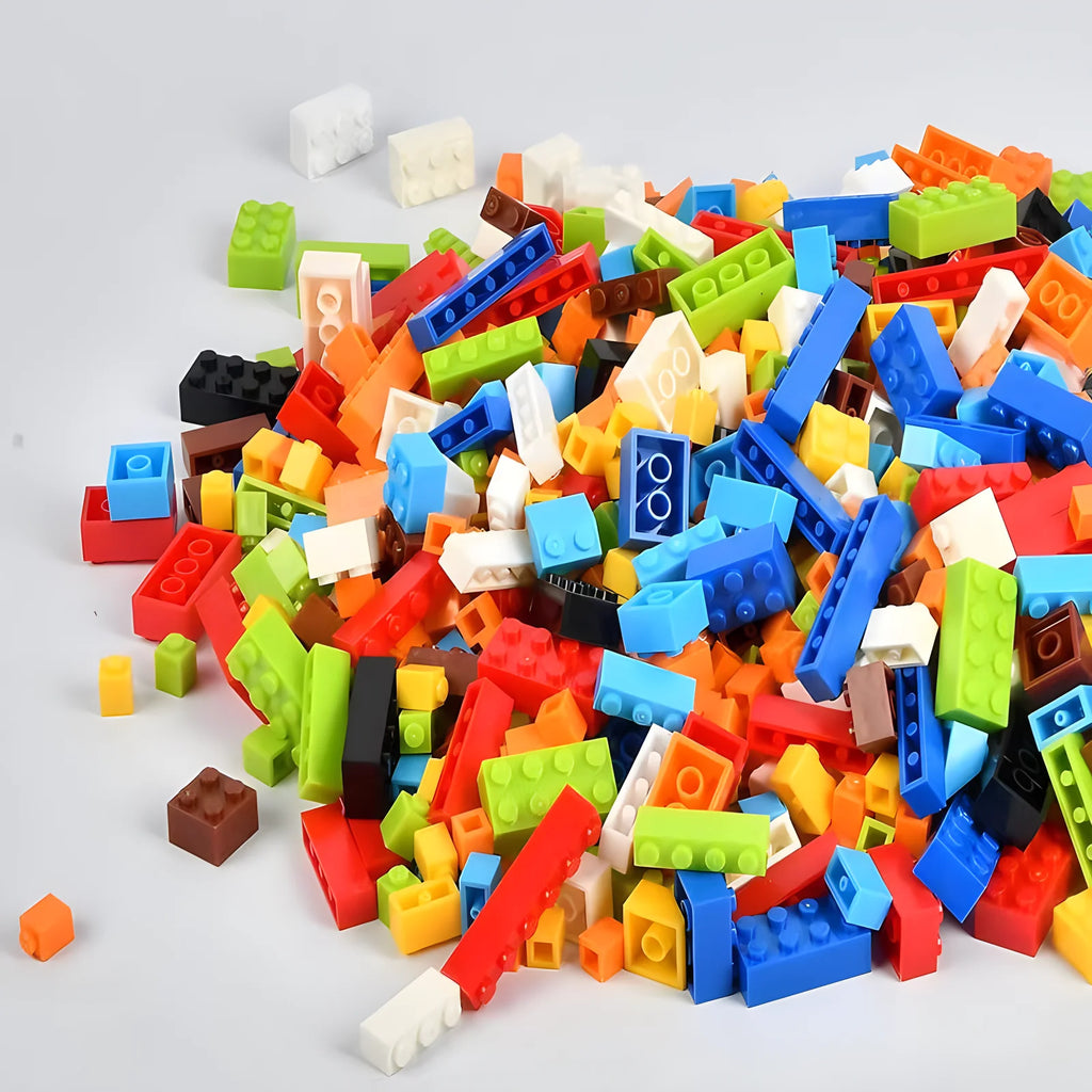 1000 DIY creative building blocks bulk set Urban Classic building