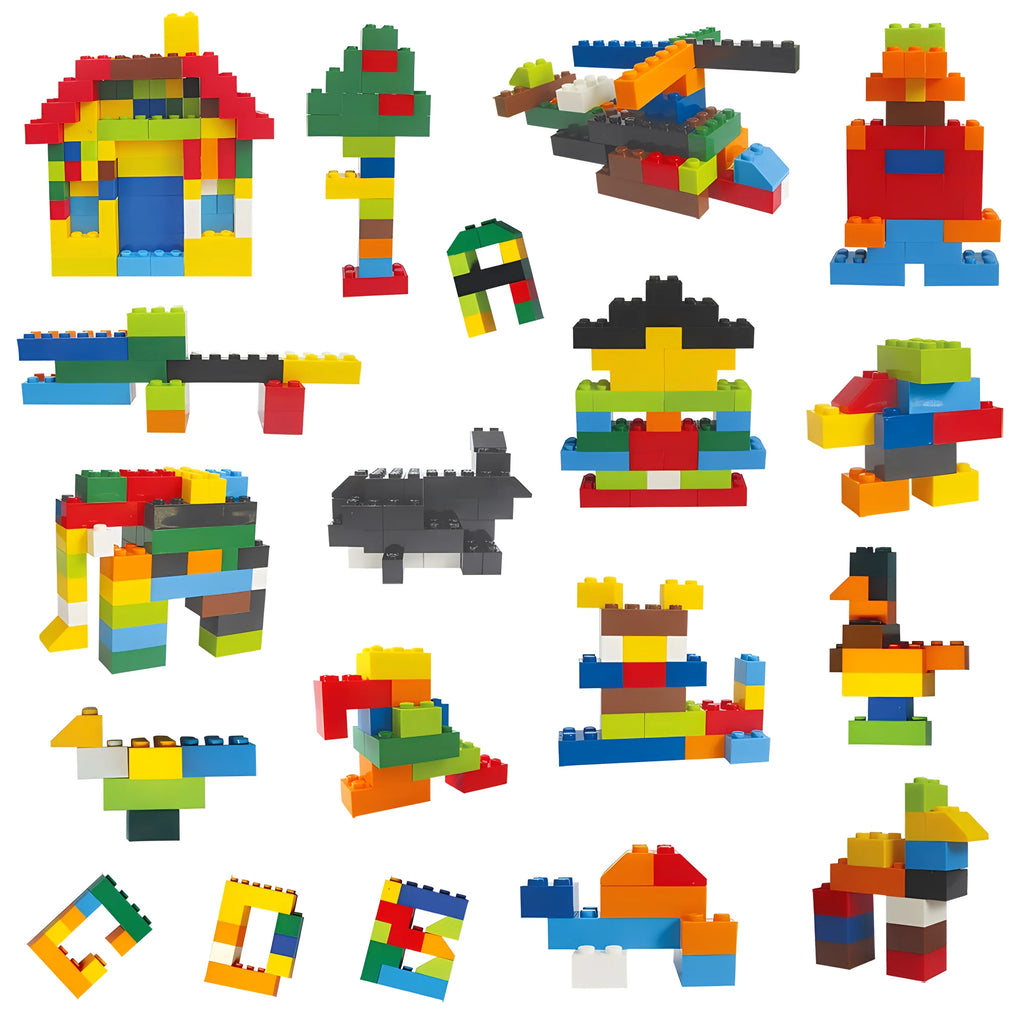 1000 DIY creative building blocks bulk set Urban Classic building
