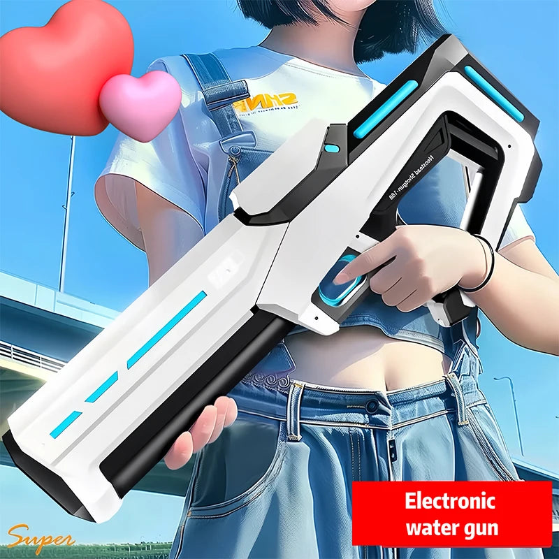 Electric Water Guns For Adults Powerful Squirt Automatic Water Suction
