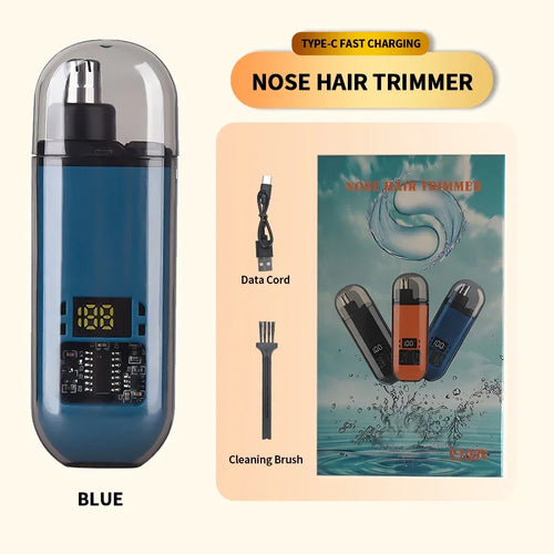 2 In 1 Electric Portable Ear And Nose Hair Trimmer Clipper 2024