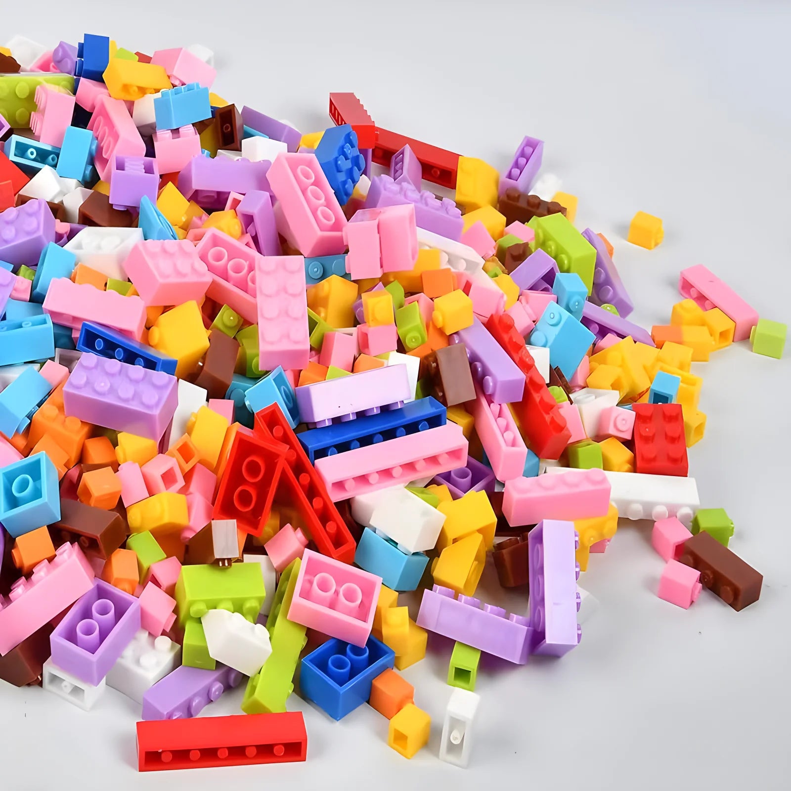 1000 DIY creative building blocks bulk set Urban Classic building